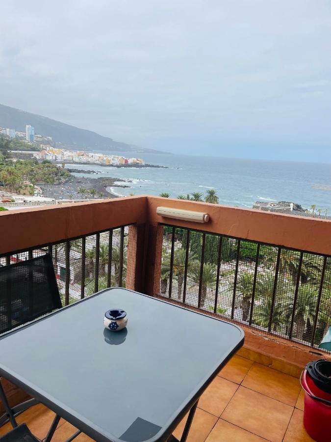Magnificent Studio With A Terrace Overlooking The Sea! Daire Puerto de la Cruz  Dış mekan fotoğraf