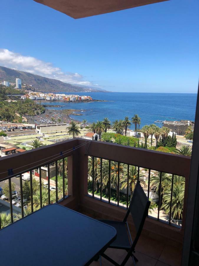 Magnificent Studio With A Terrace Overlooking The Sea! Daire Puerto de la Cruz  Dış mekan fotoğraf