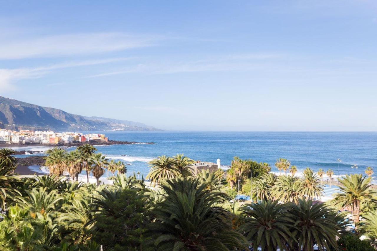 Magnificent Studio With A Terrace Overlooking The Sea! Daire Puerto de la Cruz  Dış mekan fotoğraf
